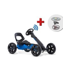 BERG Gokart M - Reppy Roadster blau + Soundbox